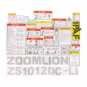 Dekalsett Zoomlion | ZS1012DC-Li